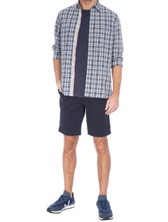 Bermuda Replay Masculina Chino Perene Azul Marinho