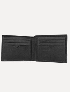 Carteira Sergio K Masculina Dupla Nylon Texture Preta