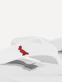 Chinelo Reserva Masculino Pica-Pau Blur Branco