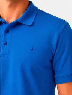 Polo Dudalina Piquet Essential Color Azul