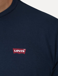 Camiseta Levis Masculina Standard Classic Printed Housemark Azul Marinho