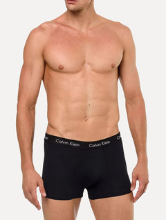 Cueca Calvin Klein Underwear Trunk Modal Logo Preta 1UN