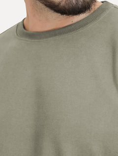 Moletom Dixen Masculino Crewneck Liso Verde