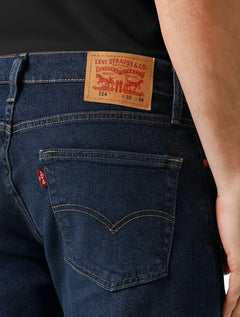 Calça Levis Jeans Masculina 514 Straight Azul Escuro