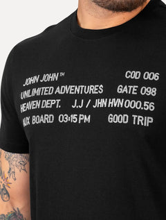 Camiseta John John Masculina Regular Fit Gate 098 Preta