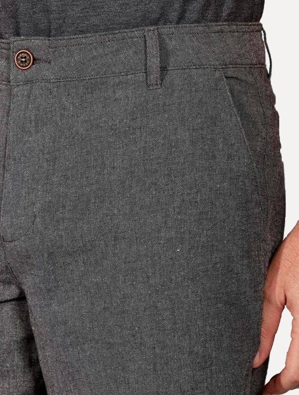 Bermuda Aramis Masculina Chino Oxford Preta