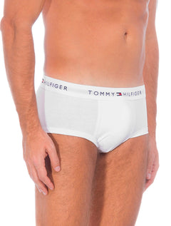 Cueca Tommy Hilfiger Cotton Stretch Brief Branca Pack 3UN