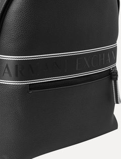 Mochila Armani Exchange Masculina Casual Preta