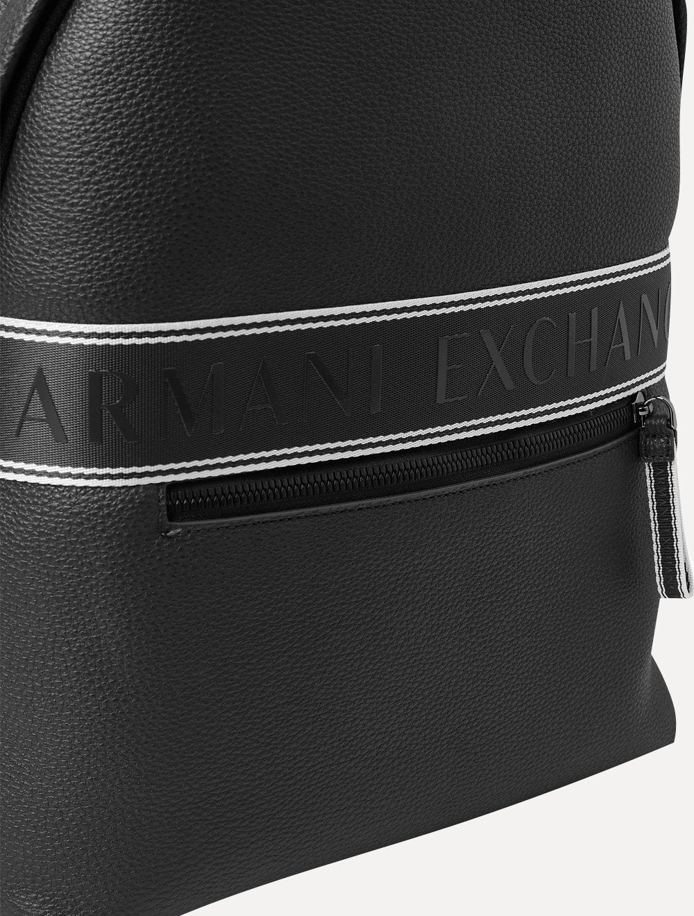 Mochila Armani Exchange Masculina Casual Preta