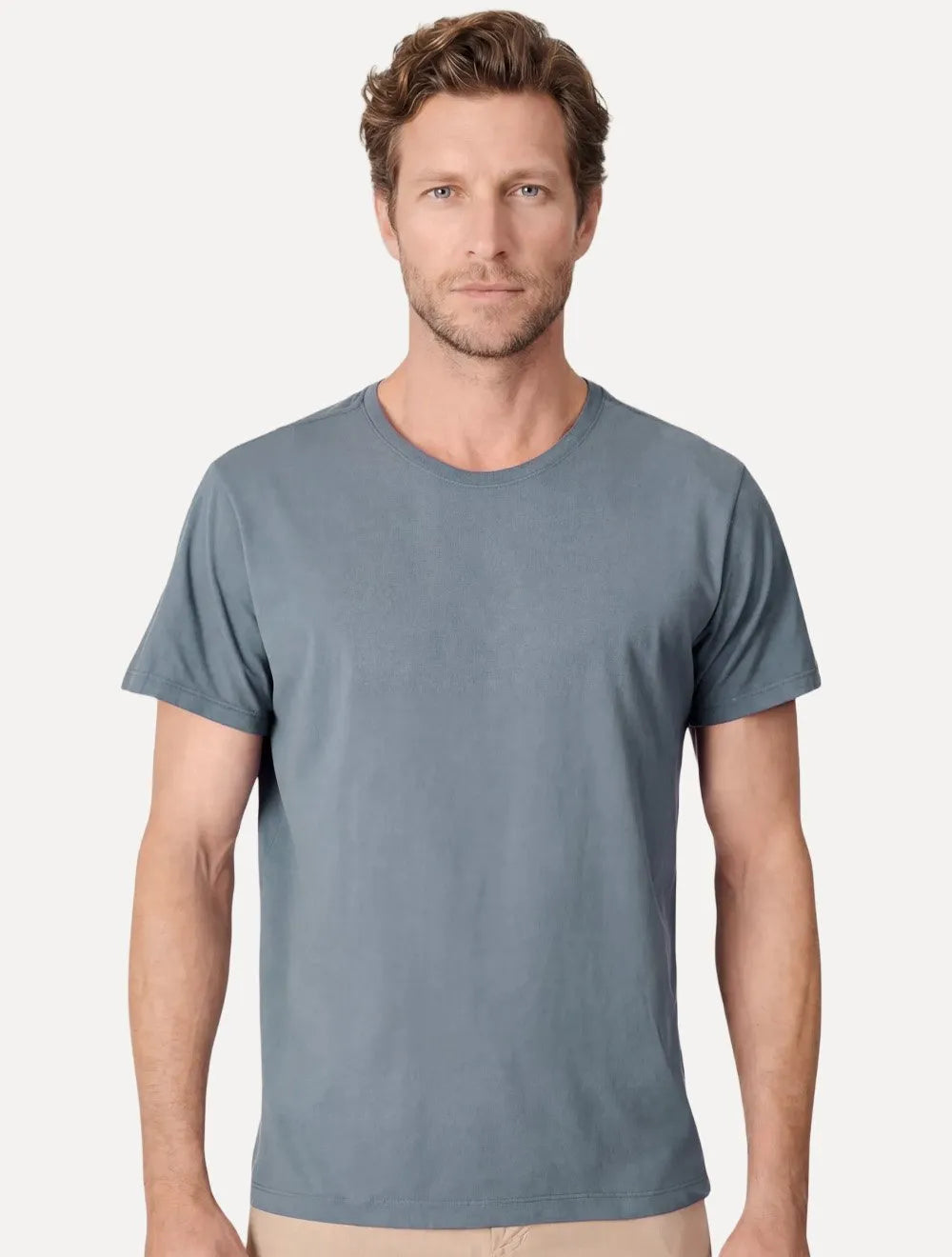 Camiseta Reserva Masculina Lisa Back Woodpecker Stoned Azul Marinho