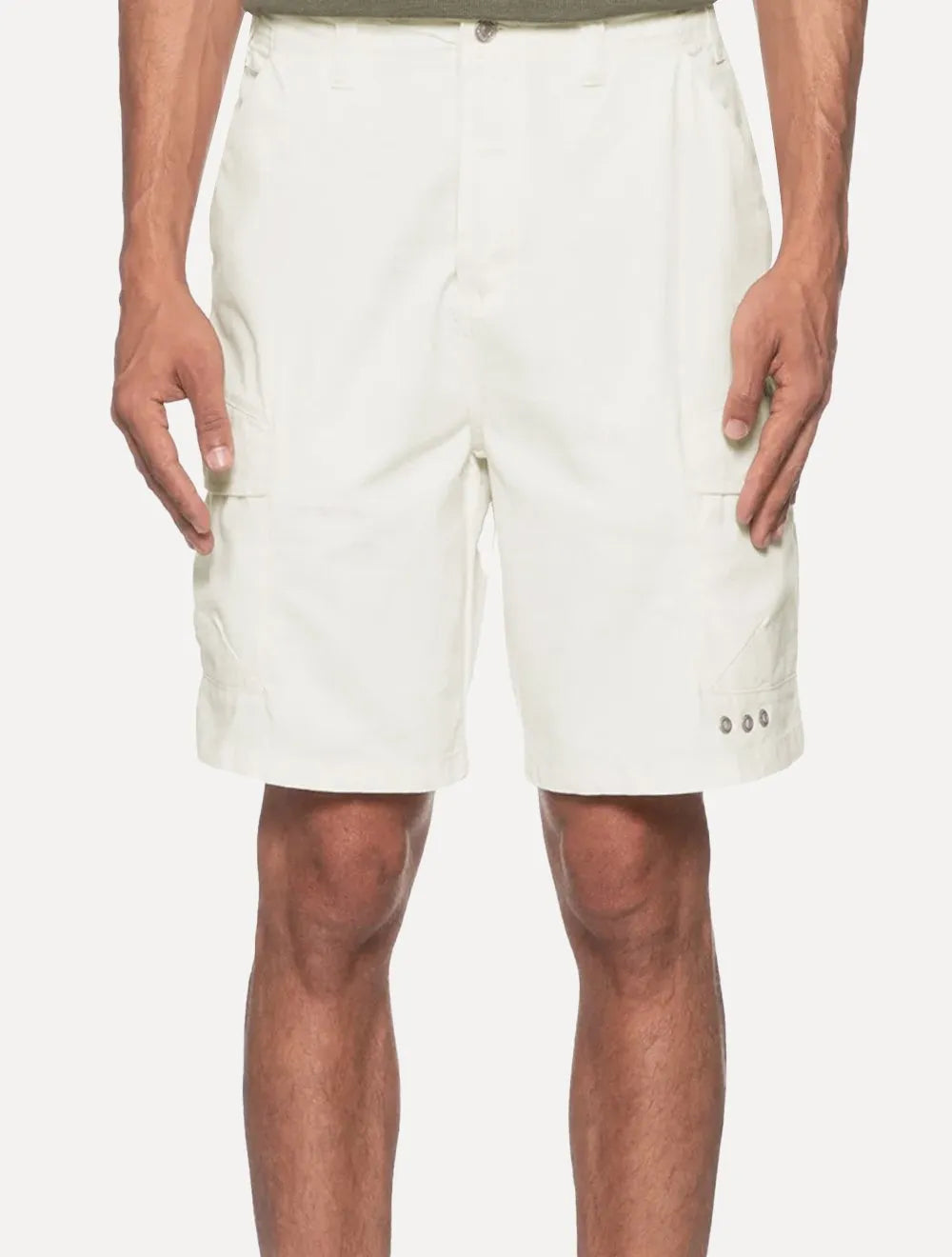 Bermuda Osklen Masculina Cargo Casual Nova Crystal Off-White