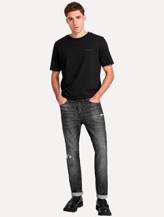 Camiseta John John Masculina Relaxed Fit Cosmic Cages Preto