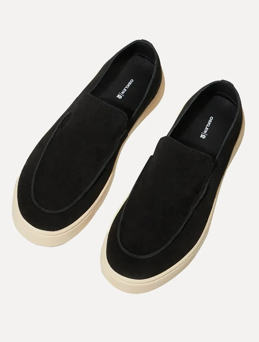 Tênis Osklen Masculino Slip On Camurça Moc Soho Soft Preto