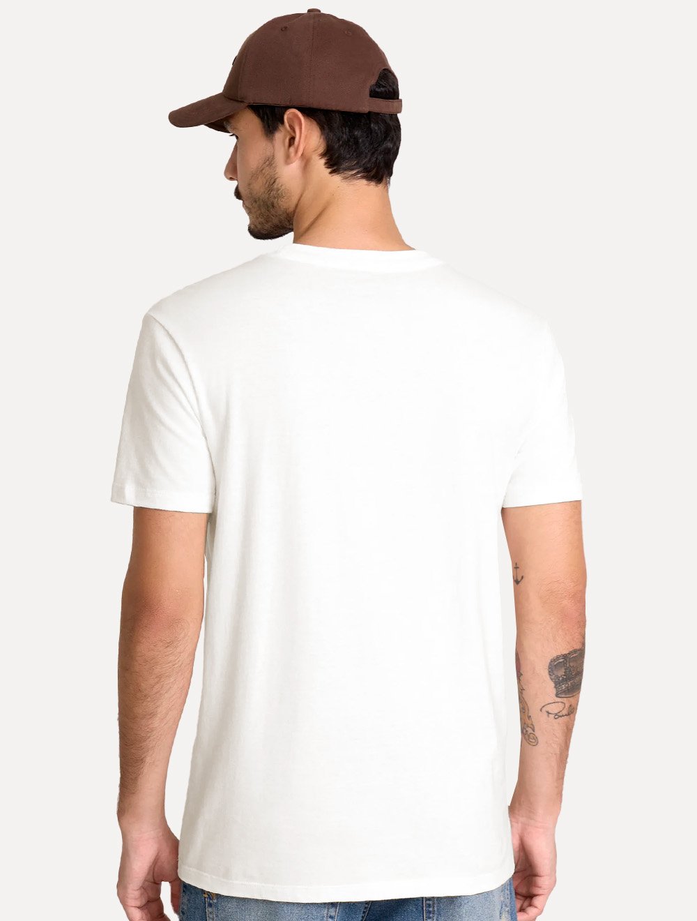 Camiseta John John Slim Fit One Cinza Off-White