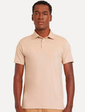 Polo Aramis Masculina Piquet Fresh Touch Cáqui