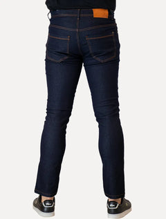 Calça Dudalina Jeans Masculina Slim Stretch Khahi Icon Escuro