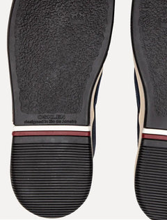 Tênis Osklen Masculino Slip on Bossanova Camurça Azul Marinho