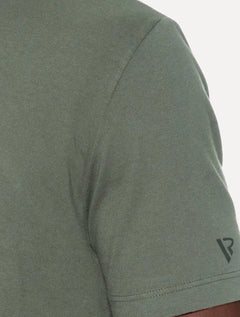 Camiseta VR Masculina Crewneck Cotton Basic Verde