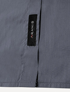 Camisa Aramis Masculina Cosmo Stretch Algodão Poliamida Azul Médio