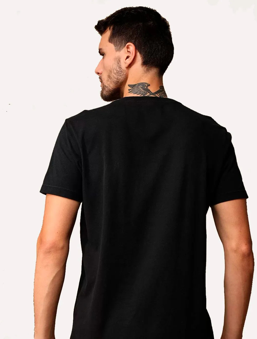 Camiseta Osklen Masculina Slim Vintage Rio Mirror Preta