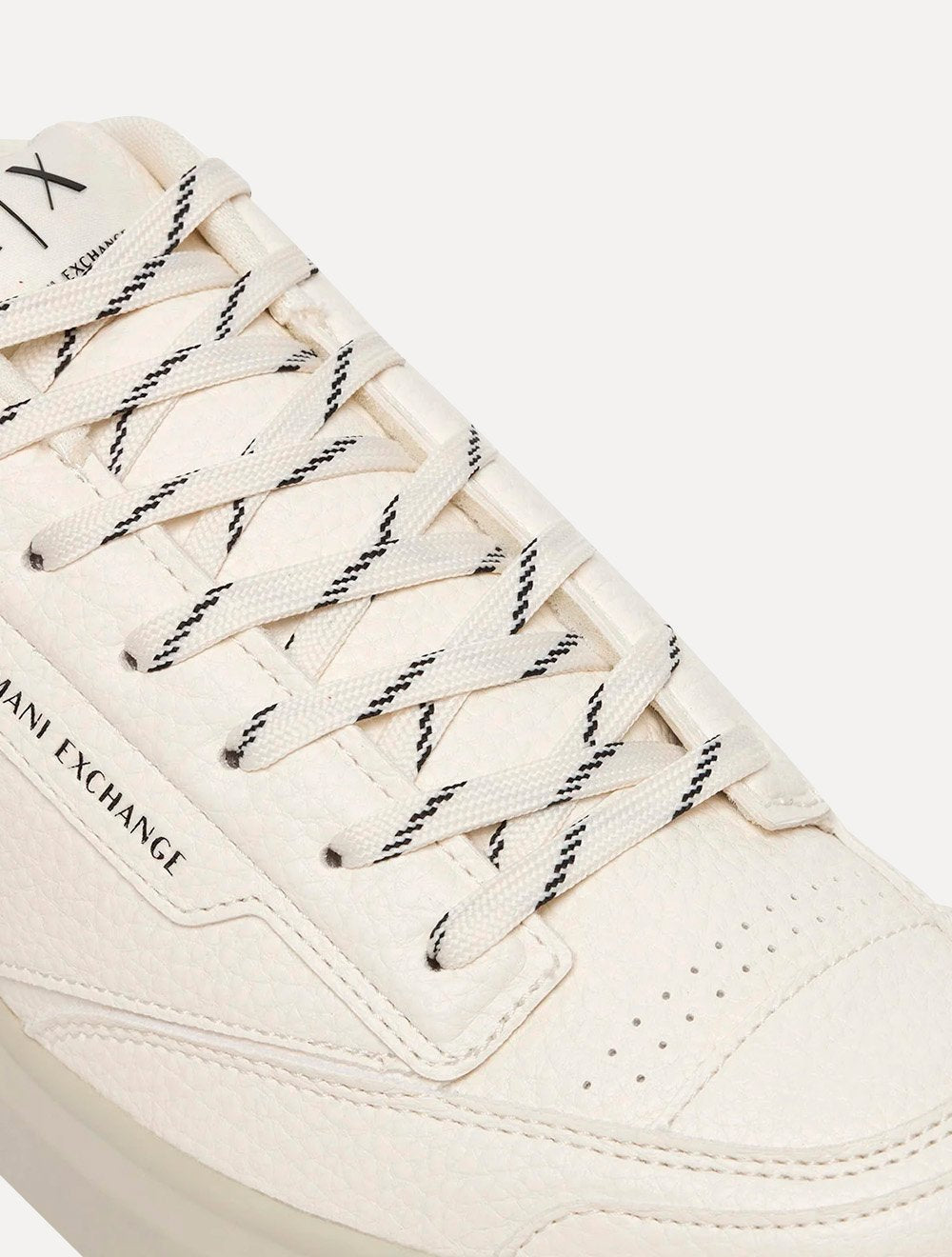 Tênis Armani Exchange Masculino Sneaker Casual Texturizado Branco