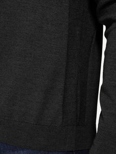 Blusa Guess Masculina Tricot Pullover Triangulo Preta