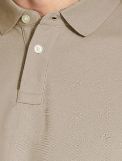 Polo Aramis Masculina Basic Piquet Mono Cáqui