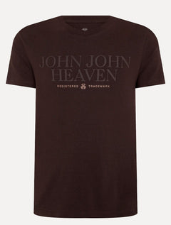 Camiseta John John Masculina Slim Fit Shape Marron