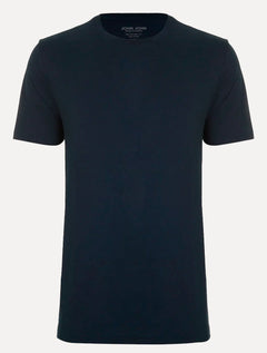 Camiseta John John Masculina Regular Fit Pima Cotton Azul Marinho