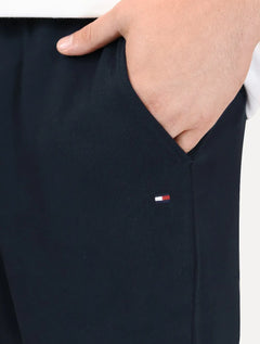 Bermuda Tommy Hilfiger Moletom Masculina Essential Terry Blue String Azul Marinho