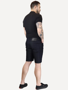 Bermuda Ellus Jeans Masculina First Blue Long Zetex Azul Escuro