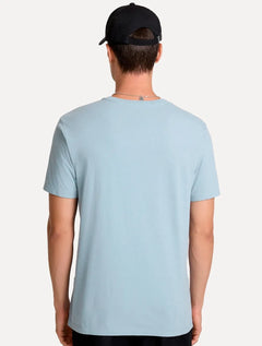 Camiseta John John Masculina Regular Fit Light Transfer Azul Claro