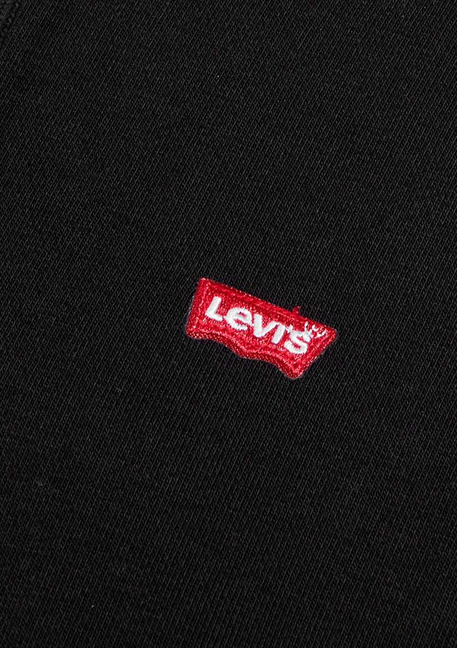 Moletom Levis Masculino Full Zip Hoodie Icon Preto