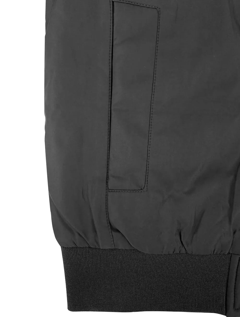 Jaqueta Ellus Masculina Nylon Padding Bomber Chumbo