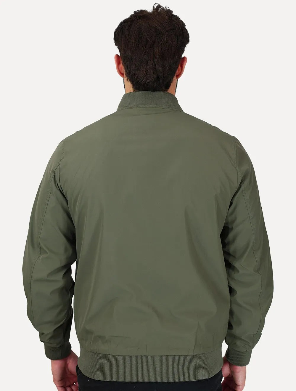 Jaqueta King & Joe Masculina Nylon Premium Bomber Verde Militar