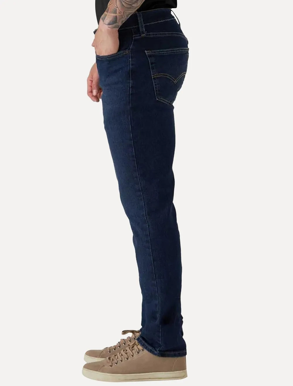 Calça Levis Jeans Masculina 514 Straight Azul Escuro