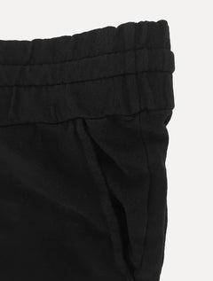 Calça John John Masculina Moletom Patch Preta