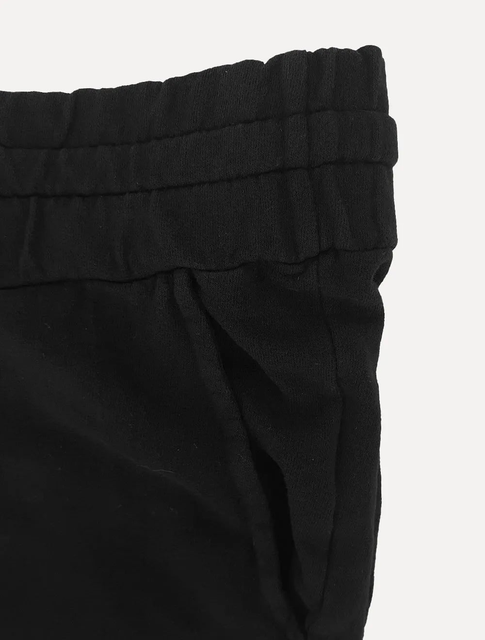 Calça John John Masculina Moletom Patch Preta