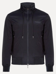 Jaqueta Armani Exchange Masculina Nylon Elástico Azul Marinho