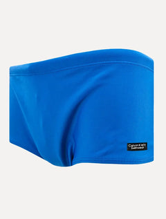 Sunga Calvin Klein Swimwear Lisa Tag Lateral Azul Royal