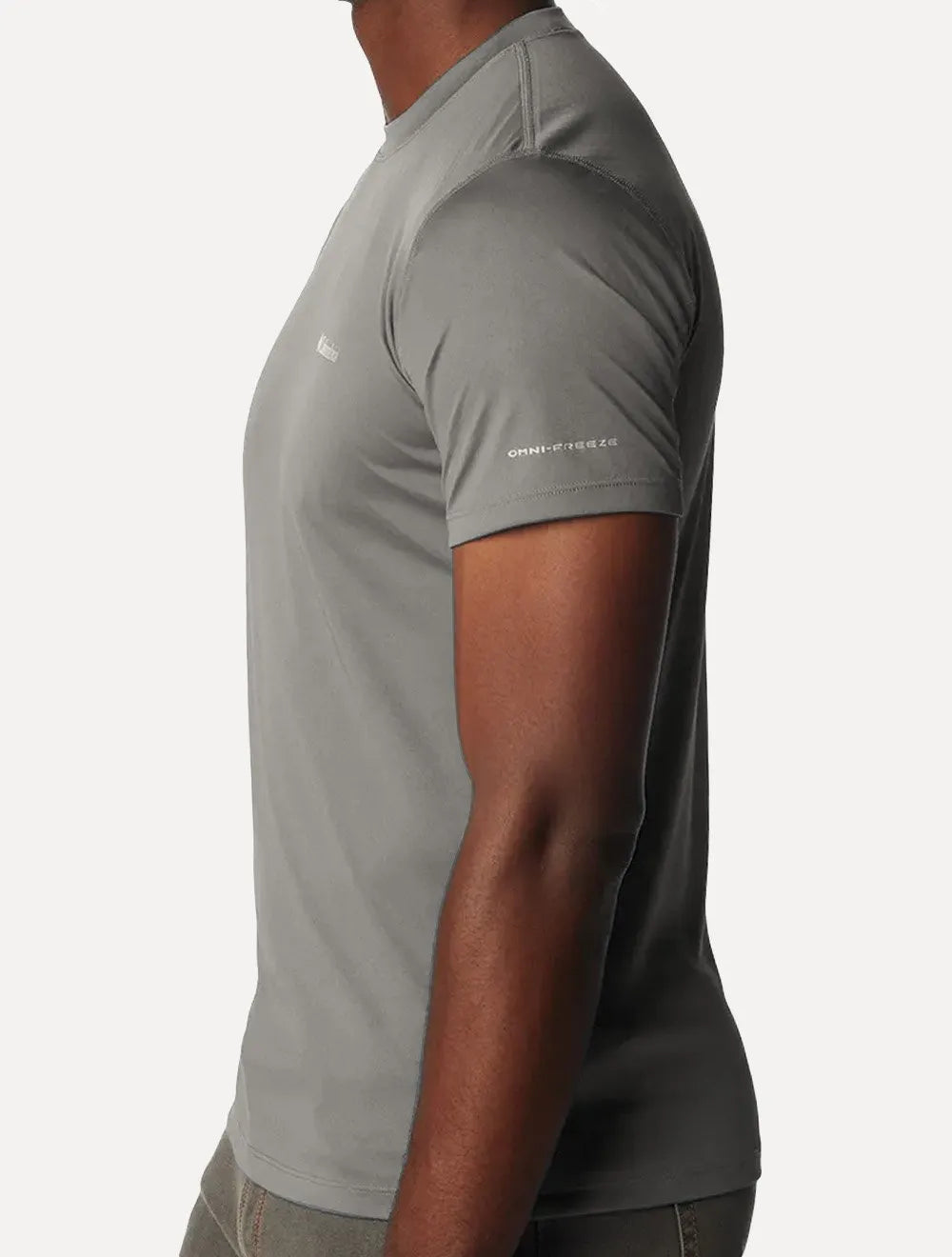 Camiseta Columbia Masculina Zero Rules Light SS Crew Cinza 