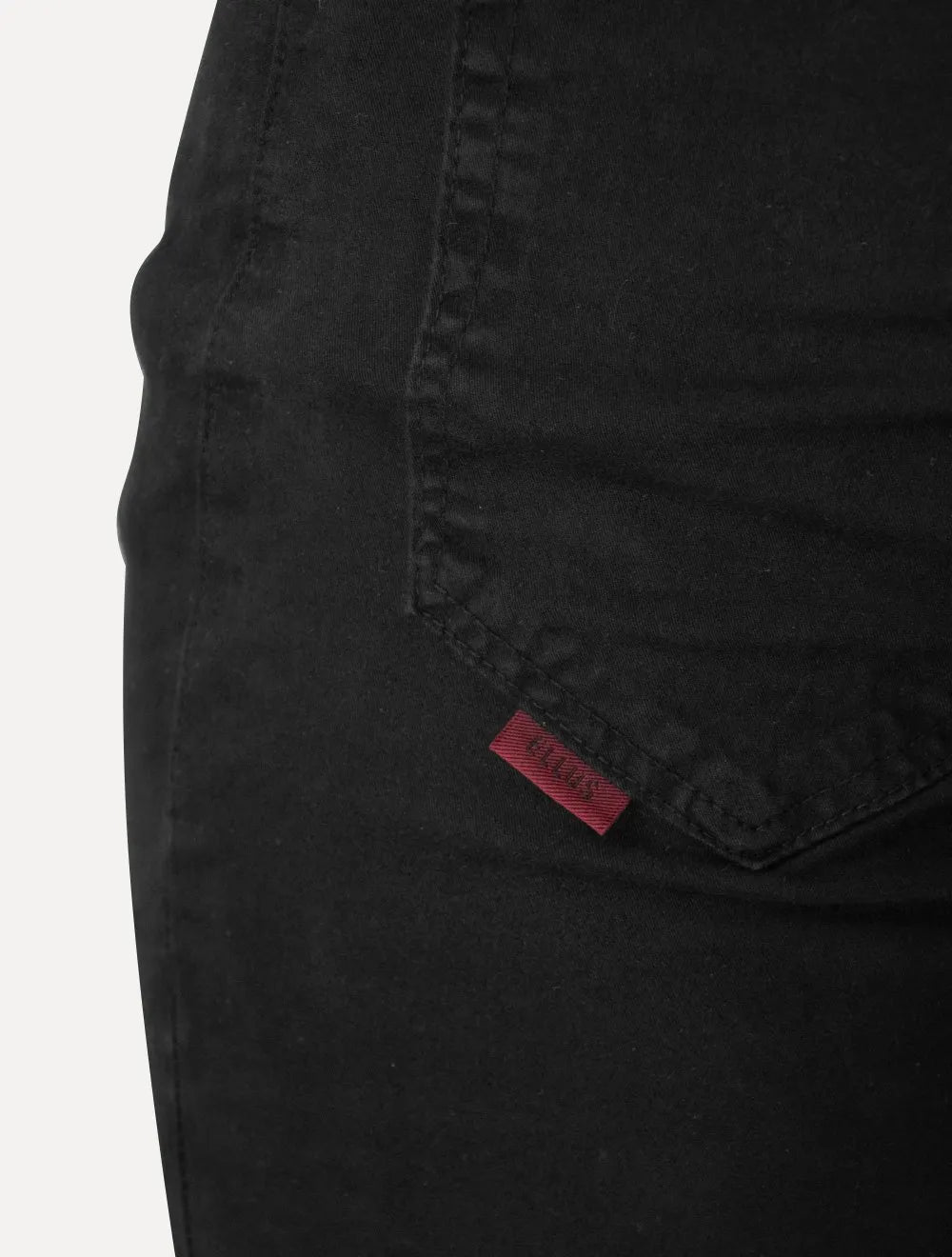 Calça Ellus Sarja Color Twill Slim Preta