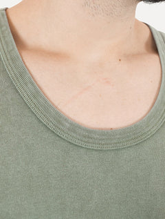 Regata Osklen Masculina Regular Double Used Ribbed Verde