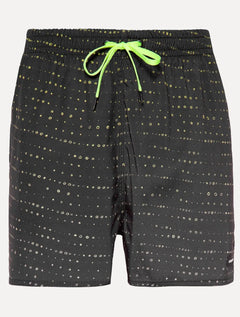 Short Calvin Klein Swimwear Masculino D'Água Wave Dots Chumbo