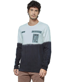 Blusa John John Masculina Manga Longa Tag Code Off-White/Preta