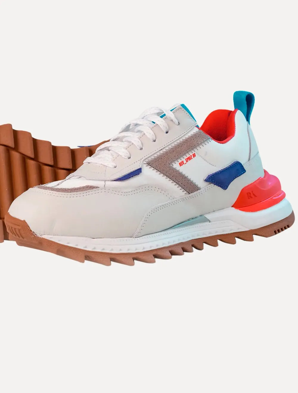 Tênis Reserva Masculino Spriz 80' Vermelho/Branco