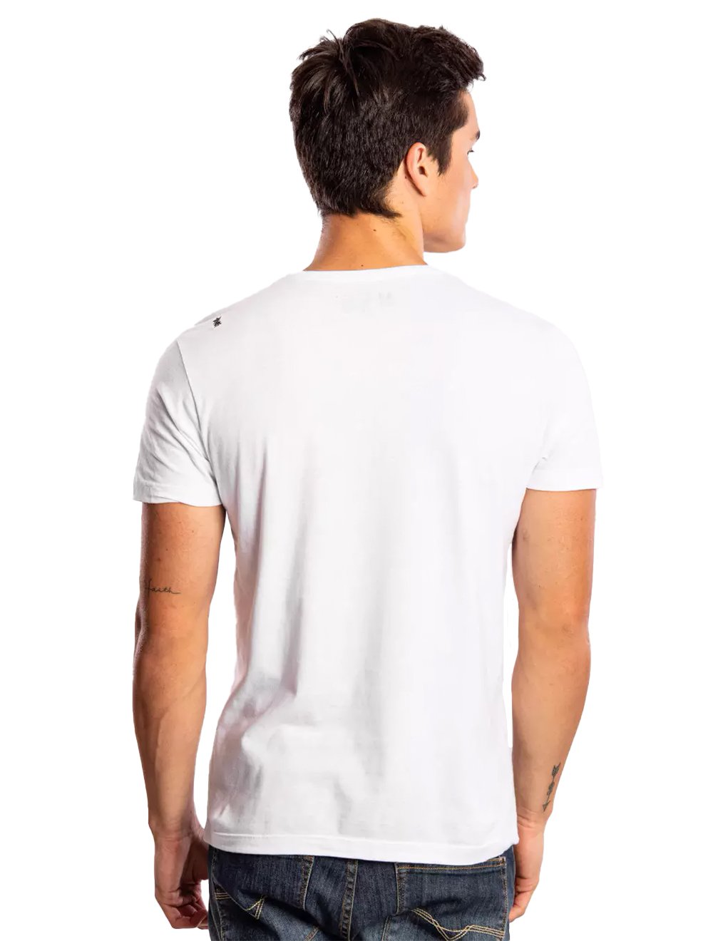 Camiseta Sergio K Masculina Back To Basics Green Logo Branca