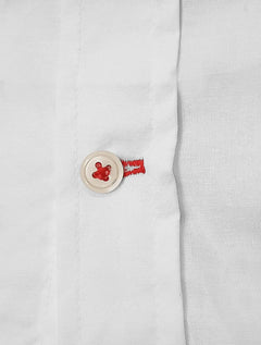 Camisa Tommy Hilfiger Masculina Regular Core Flex Poplin Branca