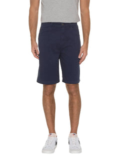 Bermuda Ellus Sarja Masculina Color Canvas Rock 5 Pockets Azul Marinho