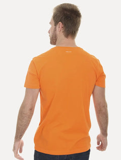Camiseta Osklen Masculina Slim Vintage Kitesurng Laranja